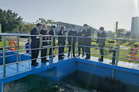 新年后首個工作日，水控集團領(lǐng)導(dǎo)班子走進生產(chǎn)一線慰問檢查